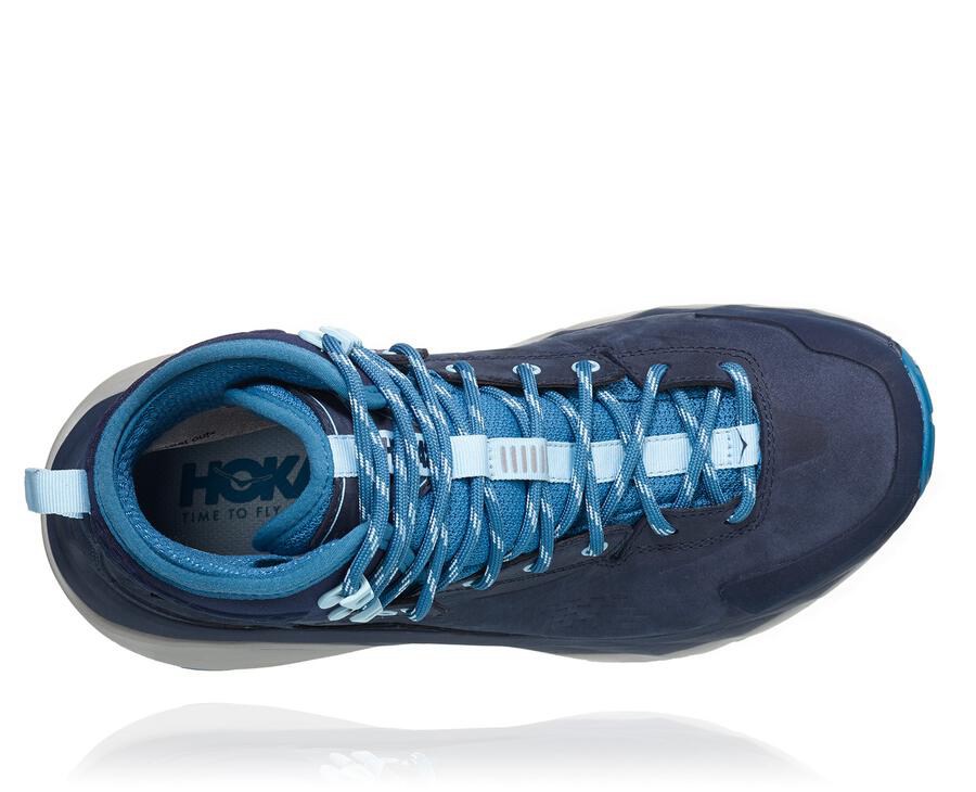 Chaussure Randonnée Hoka One One Kaha Gore-Tex Femme - Bleu Marine - IHE-436879